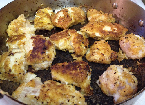 Prepare Brunswick Stew - Braised Chicken
